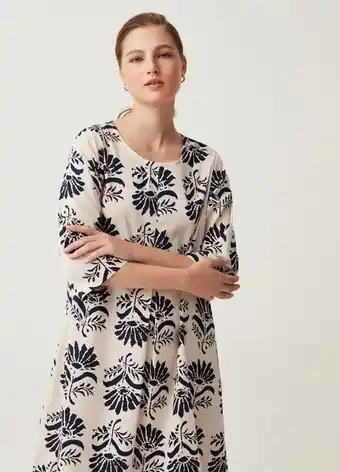 OVS Abito midi con stampa all-over hybrid offerta