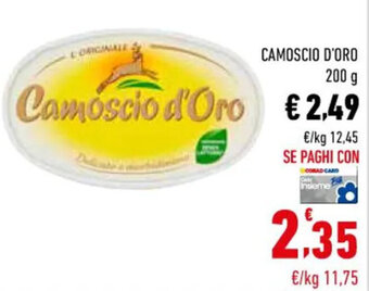 Conad Camoscio D'Oro 200 g offerta