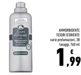 Conad Tesori D'Oriente Ammorbidente Varie Profumazioni 38 Lavaggi 760 ml offerta