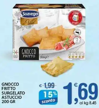 Qui Discount Soavegel Gnocco Fritto Surgelato Astuccio 200 gr offerta
