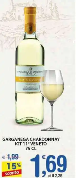 Qui Discount Garganega Chardonnay IGT 1 1° Veneto 75 cl offerta