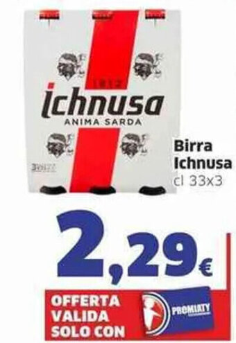 Ichnusa Birra cl 33 x 3