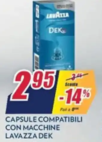 Trony Lavazza Dek Capsule Compatibili Con Macchine offerta