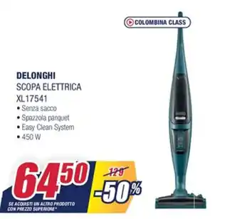 DeLonghi Scopa Elettrica XL17541