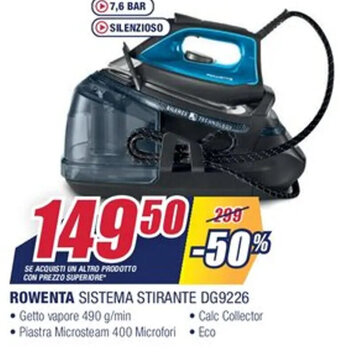 Rowenta Sistema Stirante DG9226