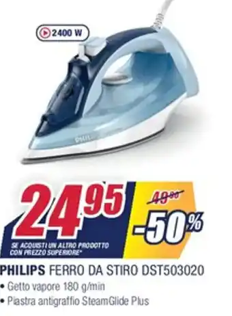 Trony Philips Ferro Da Stiro DST503020 offerta