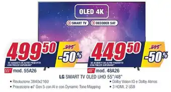 Trony LG Smart TV OLED UHD 55" offerta