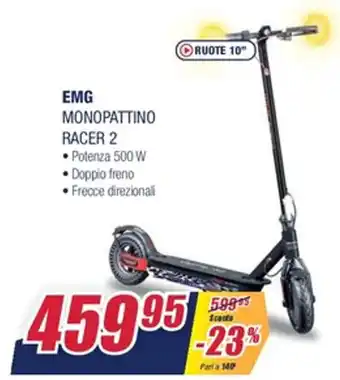 Trony EMG Monopattino Racer 2 offerta