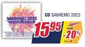 CD Sanremo 2023