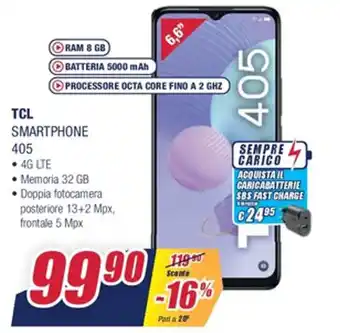 Trony TCL 405 Smartphone offerta