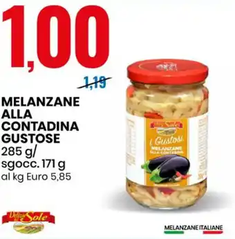 Eurospin Melanzane Alla Contadina Gustose 285 g/Sgocc. 171 g offerta