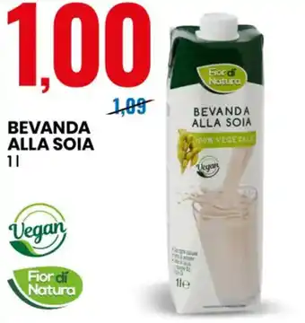 Eurospin Fior di Natura Bevanda Alla Soia 1 l offerta