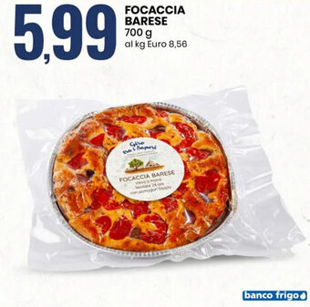 Eurospin Focaccia Barese 700 g offerta