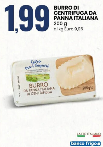 Eurospin Burro Di Centrifuga da Panna Italiana 200 g offerta
