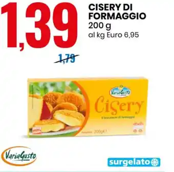 Eurospin VariaGusto Cisery di Formaggio 200 g offerta