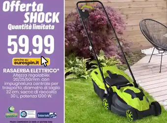 Eurospin Rasaerba Elettrico offerta