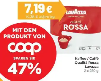 Coop Lavazza Kaffee / Caffé Qualità Rossa 2 x 250 g offerta