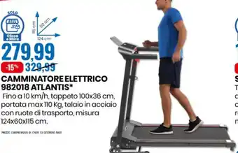 Atlantis Camminatore Elettrico 982018 124x60x115 cm