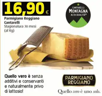 Coop Parmigiano Reggiano Cantarelli 30 mesi offerta