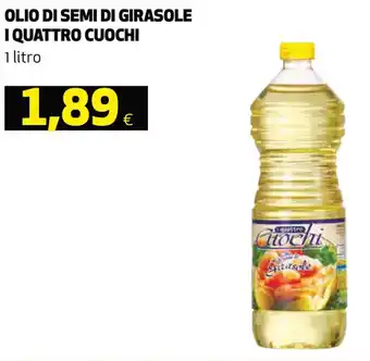 Coop Olio di Semi di Girasole I Quattro Cuochi 1 litro offerta