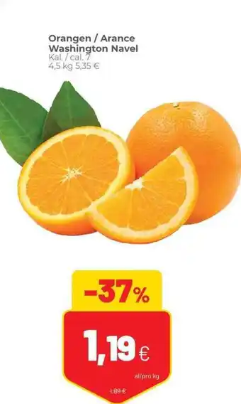 Coop Orangen/Arance Washington Navel offerta