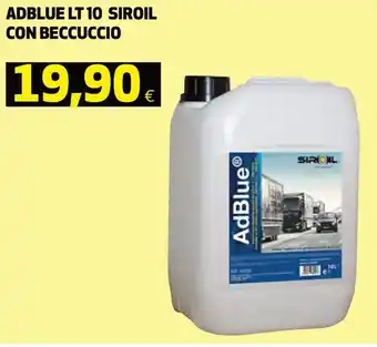 Coop AdBlue 10 lt Siroil Con Beccuccio offerta