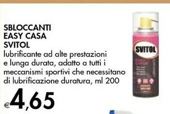 Bennet Svitol Sbloccanti Easy Cas offerta