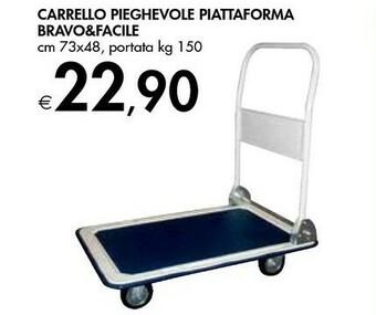 Bennet Carrello Pieghevole Piattaforma Bravo & Facile offerta
