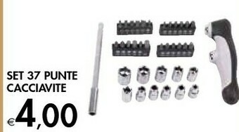 Set 37 Punte Cacciavite