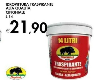 Bennet Pennelli cinghiale Idropittura Traspirante Alta Qualità offerta