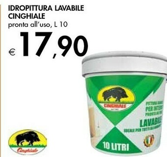 Bennet Pennelli cinghiale Idropittura Lavabile offerta