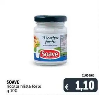 Deco Supermercati Soave ricotta mista forte g 100 offerta