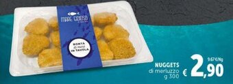 Deco Supermercati Mare Gioioso Nuggets di merluzzo g 300 offerta