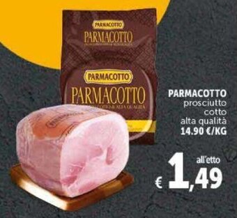 Deco Supermercati Parmacotto Prosciutto cotto alta qualità offerta