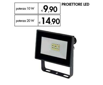 Proiettore Led Potenza 10 W