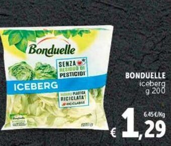 Deco Supermercati Bonduelle iceberg g 200 offerta
