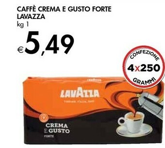 Bennet Lavazza Caffè Crema E Gusto Forte offerta