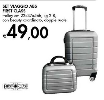 Bennet First Class Set Viaggio Abs offerta