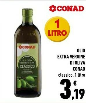 Conad Conad Olio Extra Vergine Di Oliva Classico offerta