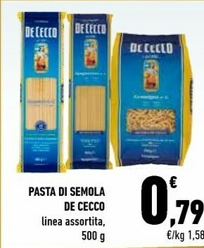 Conad De Cecco Pasta Di Semola offerta