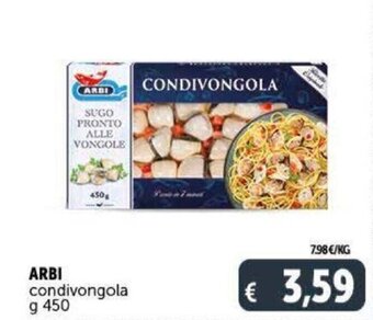 Deco Supermercati Arbi condivongola g 450 offerta