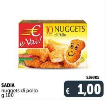 Deco Supermercati Sadia Nuggets di pollo g 180 offerta