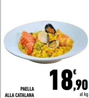 Conad Paella Alla Catalana offerta