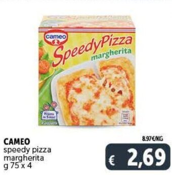 Deco Supermercati Cameo speedy pizza margherita g 75 x 4 offerta