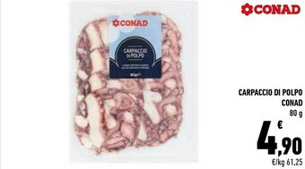 Conad Conad Carpaccio Di Polpo offerta