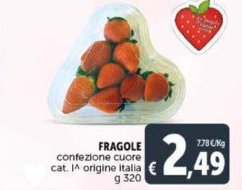 Deco Supermercati Fragole 320 g offerta