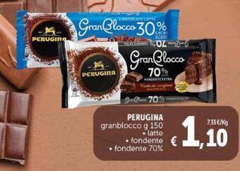 Deco Supermercati Perugina granblocco 150 g offerta