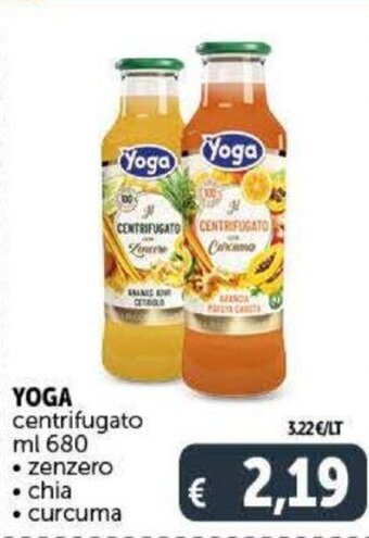 Deco Supermercati Yoga centrifugato ml 680 offerta