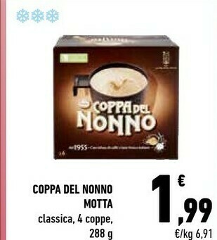 Conad City Motta Coppa Del Nonno Classica 288 G(ml) offerta