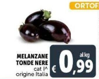 Deco Supermercati Melanzane Tonde Nere offerta